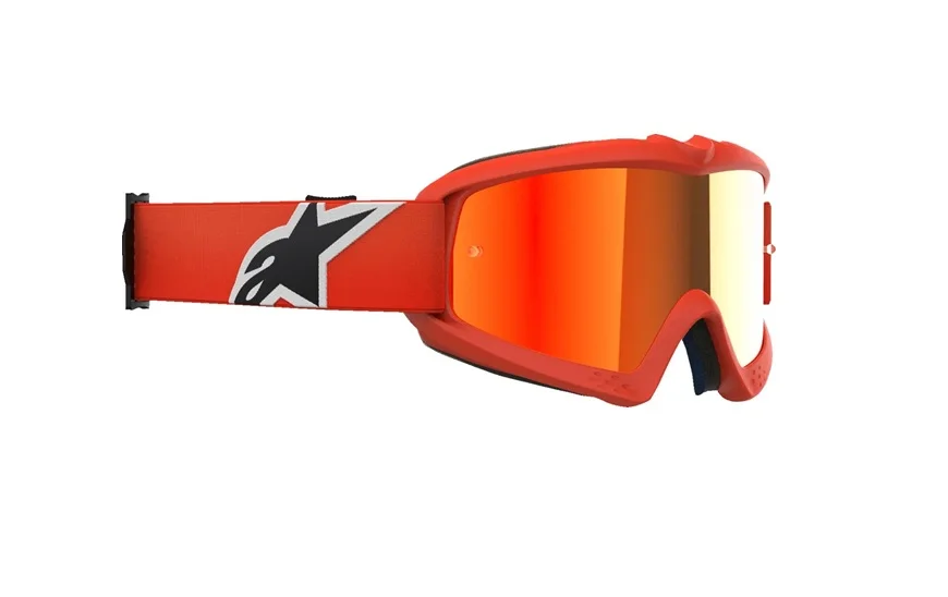 Alpinestars Youth Vision Corp Gyerek Cross szemüveg - Narancssárga (Piros tükrös plexivel) Vedd meg most