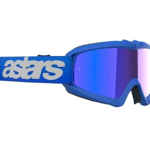 Alpinestars Youth Vision Blaze Gyerek Cross szemüveg - Kék (Kék tükrös plexivel) Szuper ajánlat