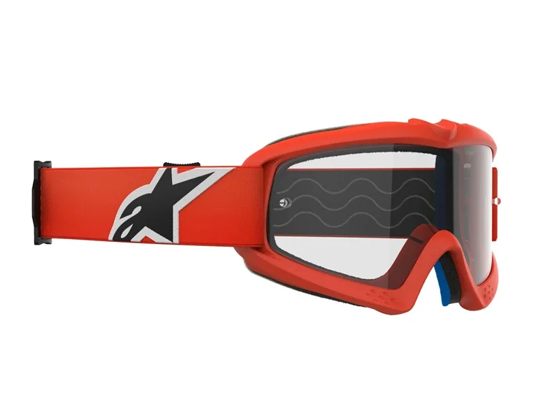 Alpinestars Youth Vision Corp Gyerek Cross szemüveg - Narancssárga (Átlátszó plexivel) Újdonság