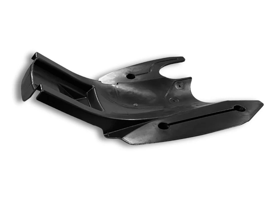 Alsó sárvédő burkolat Dirt Bike / Pit Bike (Fekete) - Highper (DB608) Szuper akció