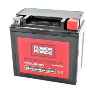 Csak ma Akkumulátor 12V 5AH POWER FORCE (YTX5L-BS) (Zselés)