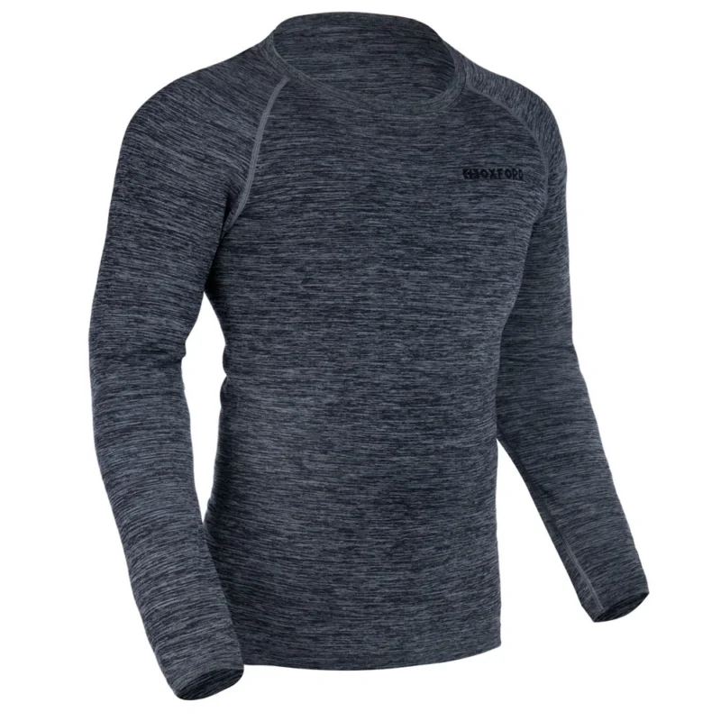 Thermo hosszú ujjú Férfi felső ADVANCED BASE LAYER, OXFORD ADVANCED (szürke/fekete) Akció