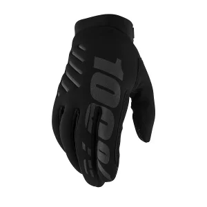 Csak ma 100% - Brisker női motoros kesztyű (Fekete)