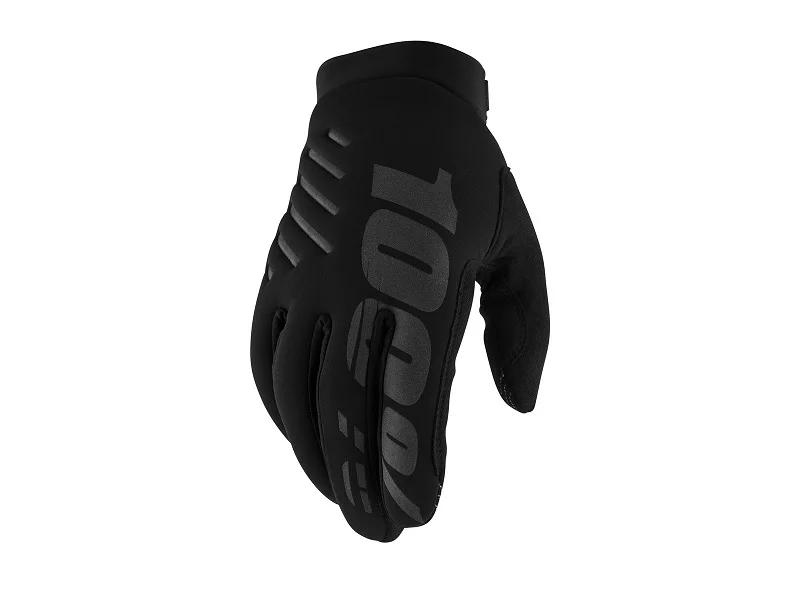 Csak ma 100% - Brisker női motoros kesztyű (Fekete)