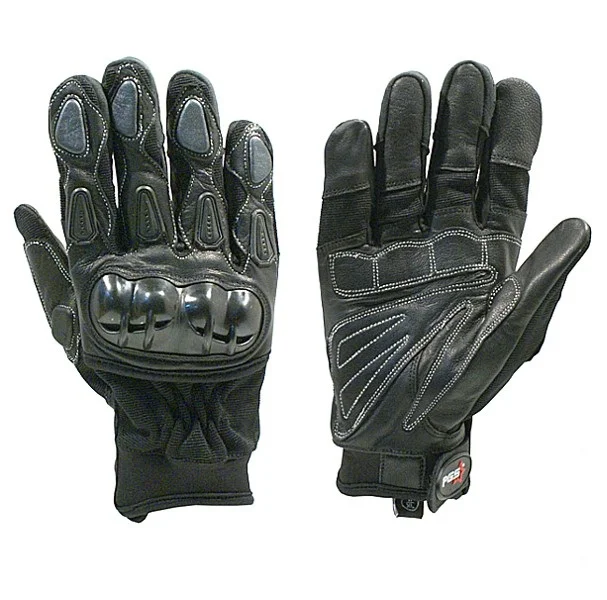 Újdonság PGS - 786-2513 Protektoros Motoros Kesztyű (Fekete)