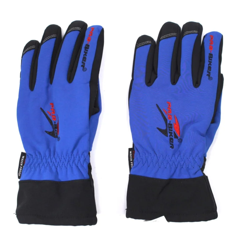 Azonnal elérhető Textil motoros kesztyű MTV-06 (Kék - Fekete)