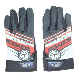 Vedd meg online Textil motoros kesztyű YD (Fekete - Piros - Szürke)