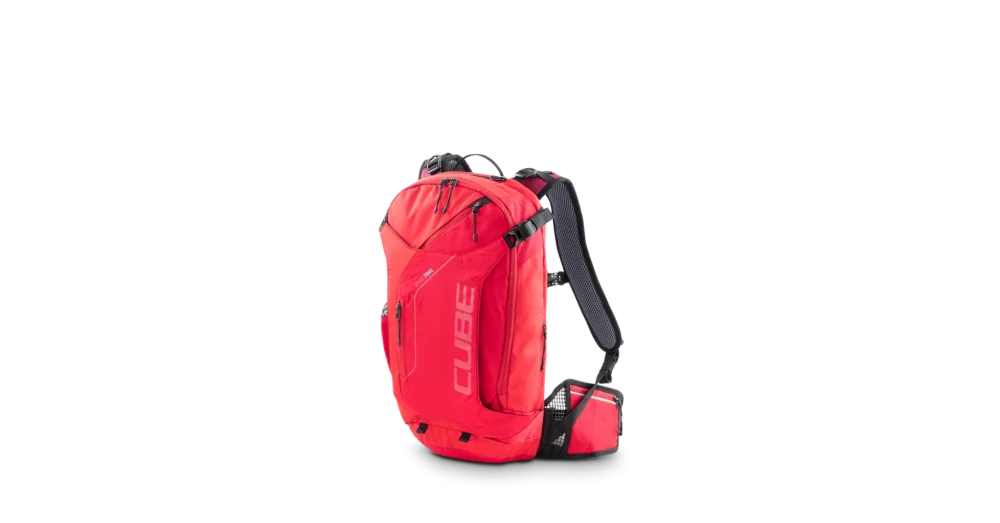 Ajánlat CUBE Backpack EDGE TRAIL PIROS Kerékpáros Hátizsák