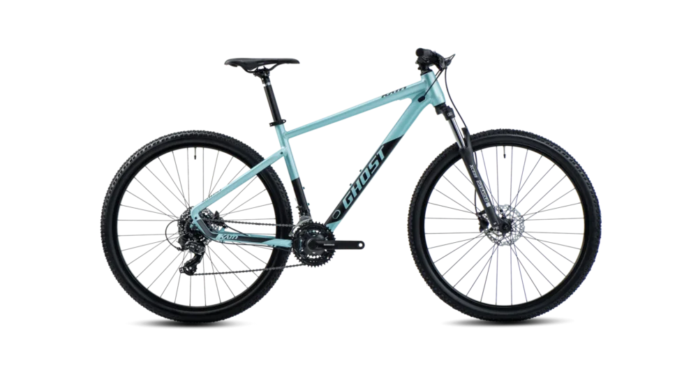 Kihagyhatatlan ajánlat GHOST KATO BASE 27,5 MINT GREEN PEARL/BLACK MATT 2022 FÉRFI MTB KERÉKPÁR