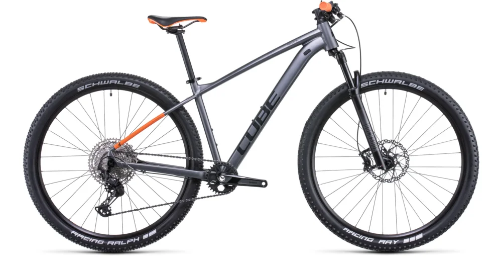 CUBE REACTION PRO 29" GREY N ORANGE 2022 FÉRFI MTB KERÉKPÁR Alacsony ár
