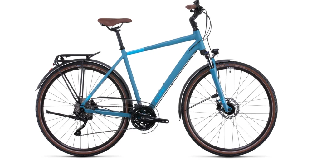 Exkluzív ajánlat CUBE TOURING EXC SPHEREBLUE N BLUE 2022 FÉRFI TREKKING KERÉKPÁR