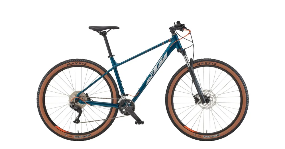 Ingyenes szállítás KTMULTRA FLITE 29 VITAL BLUE (SILVER+ORANGE) 2022 FÉRFI MTB KERÉKPÁR