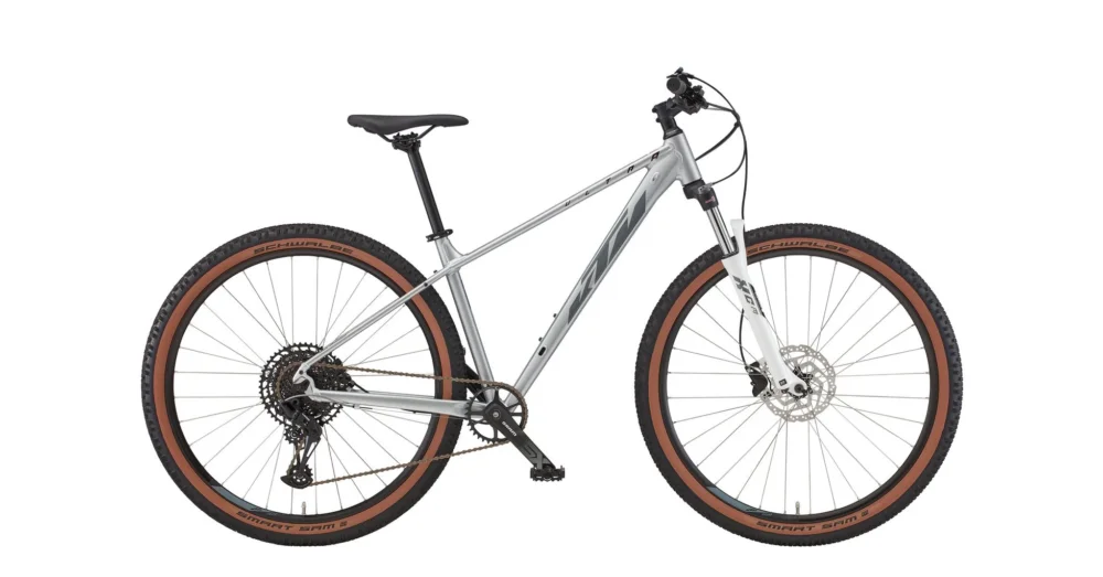KTMULTRA GLORIETTE 29 STARLIGHT SILVER (GREY+NIGHT RED) 2022 NŐI MTB KERÉKPÁR Ingyenes szállítás