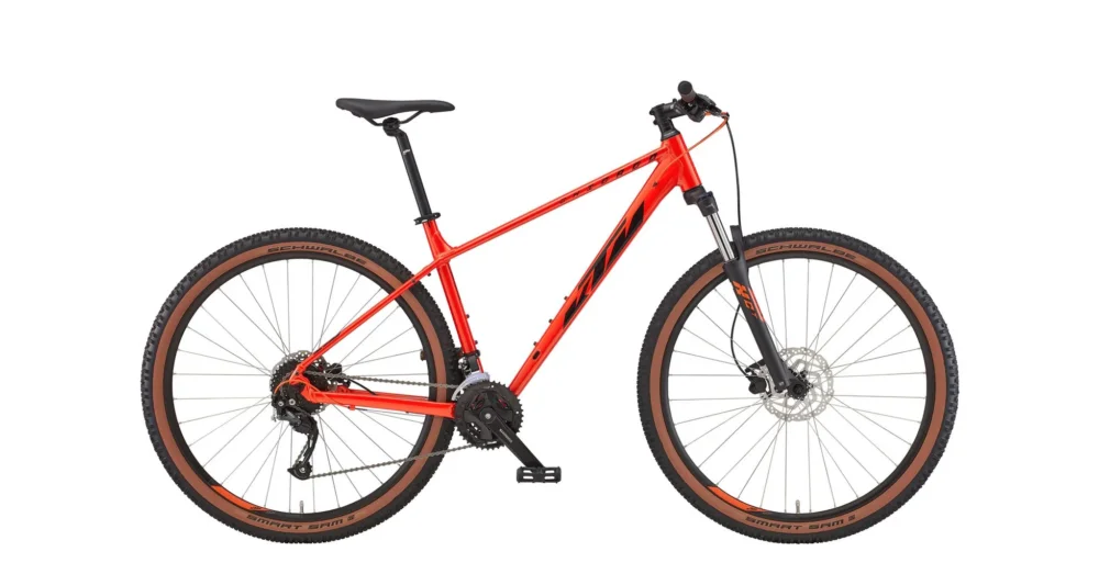KTMCHICAGO 291 FIRE ORANGE (BLACK) 2022 FÉRFI MTB KERÉKPÁR Gyors kiszállítás