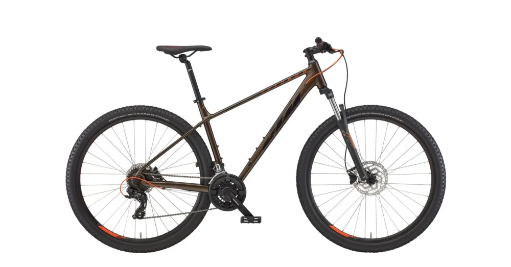 KTMCHICAGO 292 OAK (BLACK+ORANGE) 2022 FÉRFI MTB KERÉKPÁR Árengedmény