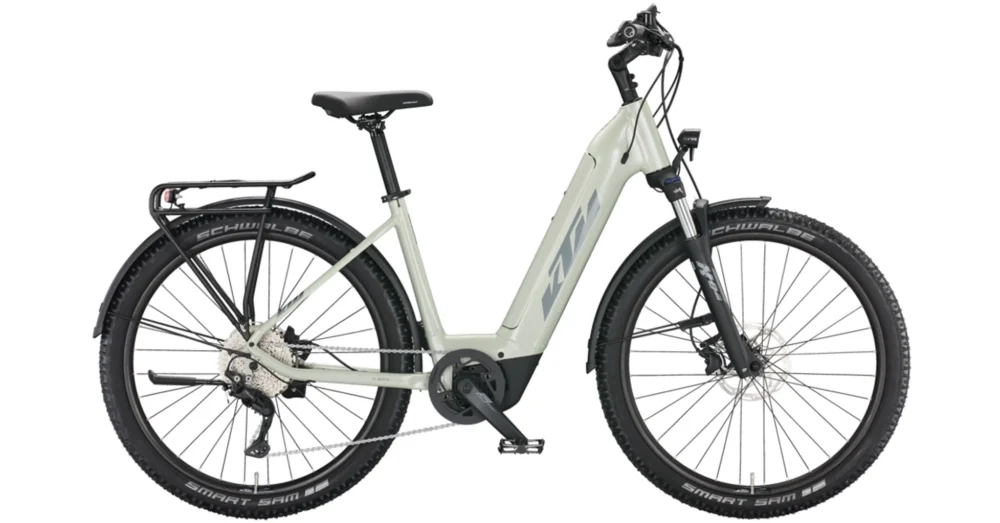 KTM MACINA AERA 571 LFC DEW SILVER (GREY+BLUE) UNISEX ELEKTROMOS MTB KERÉKPÁR 2022 Szezonális akció