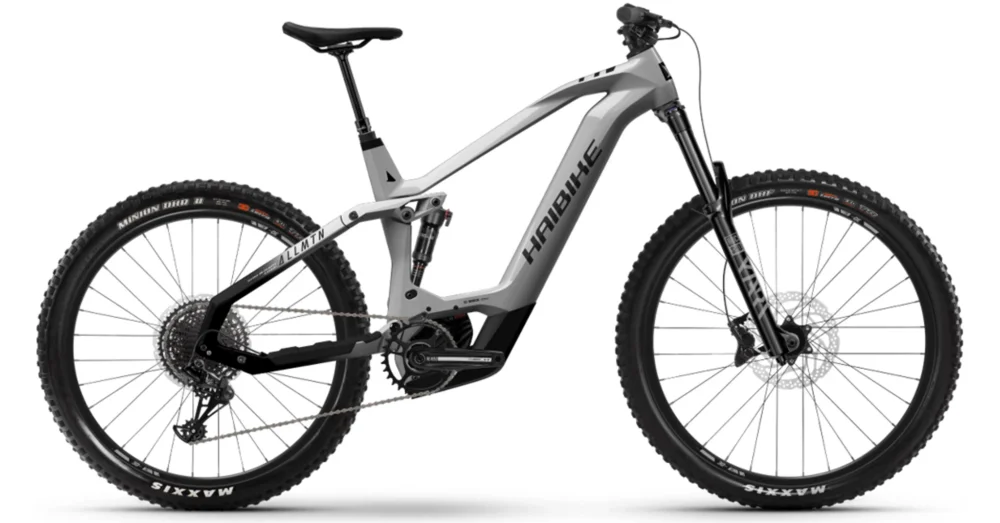 HAIBIKE ALLMTN CF 9 GREY/BLACK ELEKTROMOS ÖSSZTELESZKÓPOS ENDURO MTB KERÉKPÁR Olcsóbb