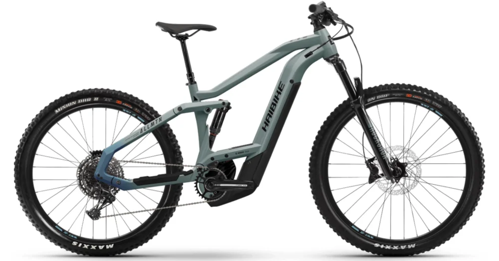 HAIBIKE ALLMTN 3 METAL/HONEY/CYAN ELEKTROMOS ÖSSZTELESZKÓPOS ENDURO KERÉKPÁR Árengedmény