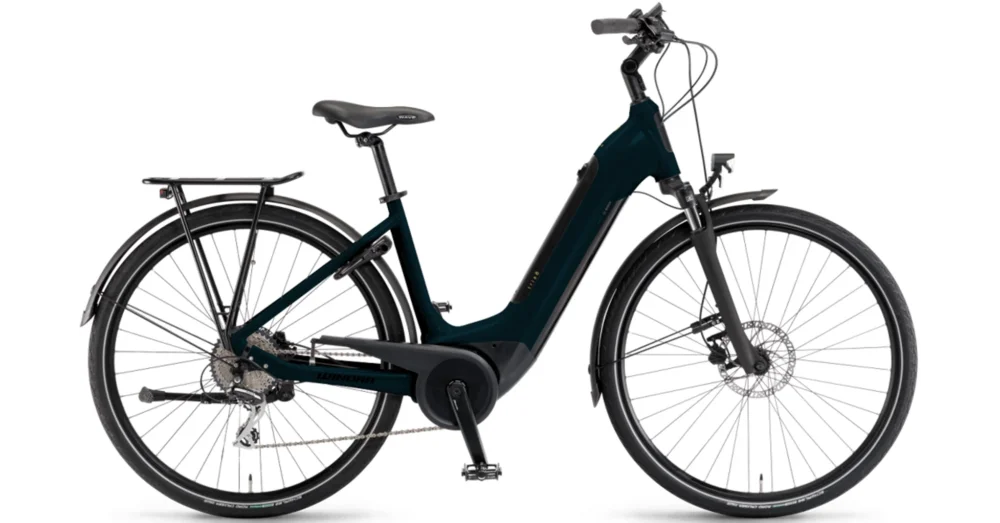 Expressz kézbesítés WINORA TRIA 8 WAVE DEEPSEA 2022 UNISEX ELEKTROMOS TREKKING KERÉKPÁR