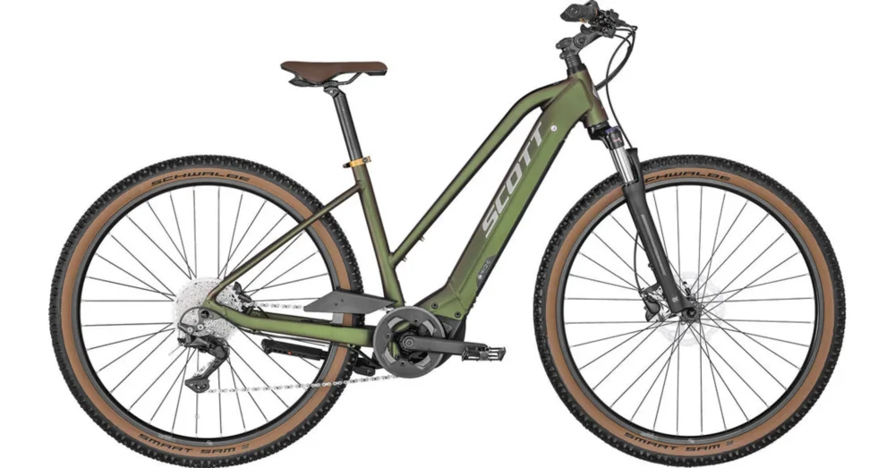 Bestseller SCOTT SUB CROSS ERIDE 10 TRAPÉZ NŐI ELEKTROMOS CROSS TREKKING KERÉKPÁR 2022