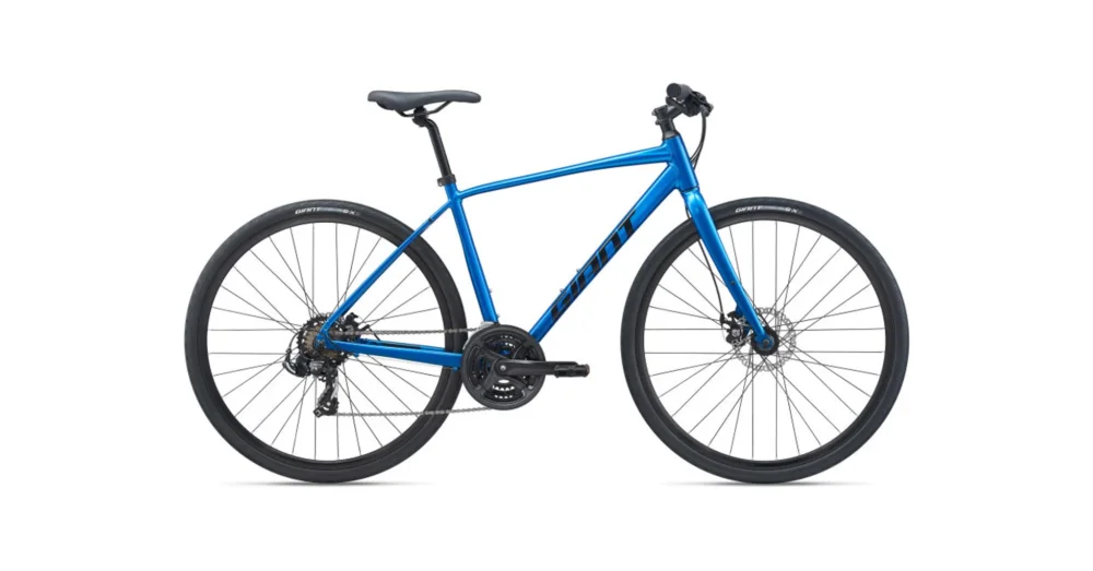 Újdonság GIANT ESCAPE DISC 3 BLUE 2022 FÉRFI FITNESS KERÉKPÁR