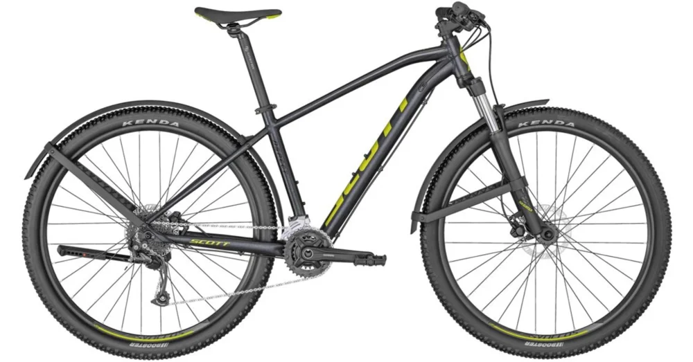 SCOTT ASPECT 950 EQ DARK GREY/QUICKSILVER YELLOW 2022 FÉRFI MTB KERÉKPÁR Biztonságos vásárlás