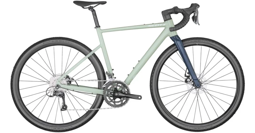 Újdonság SCOTT CONTESSA SPEEDSTER GRAVEL 35 MINERAL BLUE/TEAL GREEN 2022 NŐI GRAVEL KERÉKPÁR