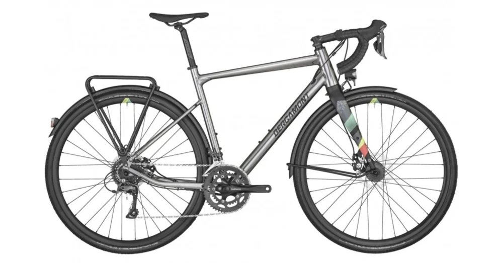 BERGAMONT GRANDURANCE RD 3 CHROME SILVER/SHINY 2022 FÉRFI GRAVEL KERÉKPÁR Nézd meg most