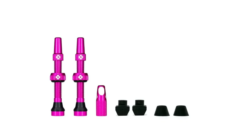 Végkiárusítás MUC-OFF TUBELESS VALVE KIT PINK SZELEP - TÖBB MÉRETBEN