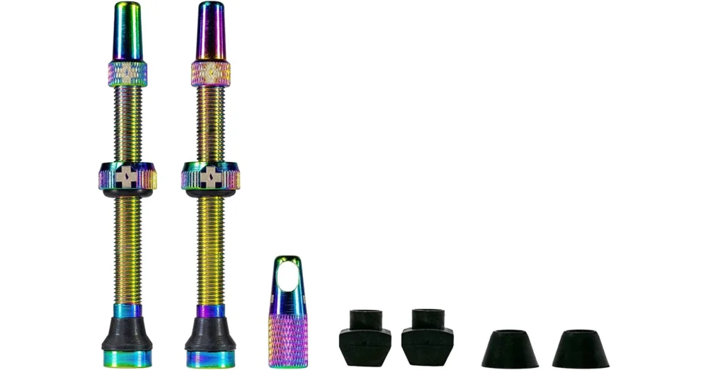 Korlátozott ajánlat MUC-OFF TUBELESS VALVE KIT RAINBOW SZELEP - TÖBB MÉRETBEN