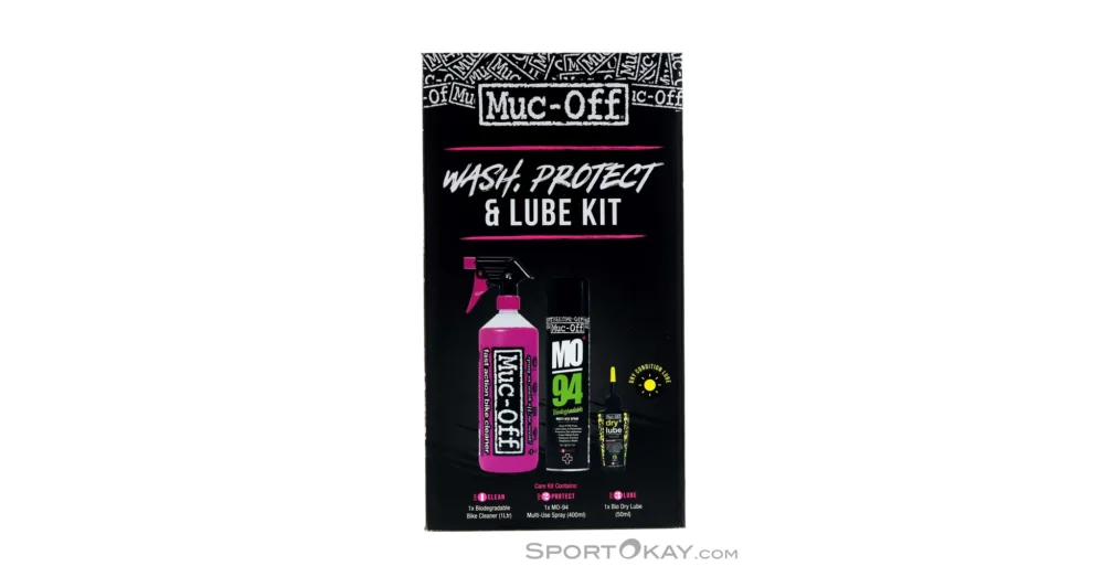 Biztonságos fizetés MUC-OFF WASH, PROTECT AND DRY LUBE KIT