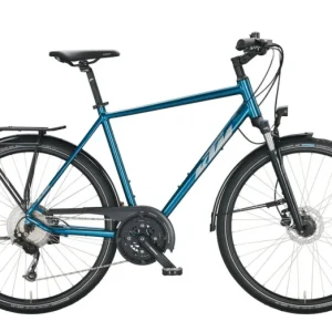 Biztonságos fizetés KTM LIFE SPACE TRAPÉZ VITAL BLUE (DARK BLUE) 2022 NŐI TREKKING KERÉKPÁR