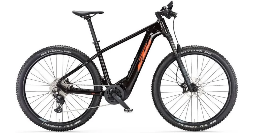 KTM MACINA TEAM 792 FLAMING BLACK (ORANGE) 2023 FÉRFI ELEKTROMOS MTB KERÉKPÁR Különleges ajánlat