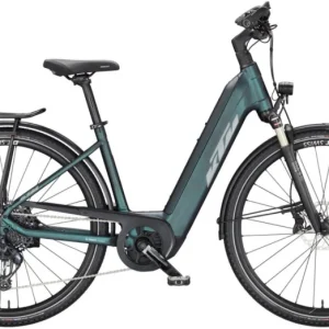 KTM MACINA SPORT 710 GREEN PURPLE FLIP MATT(SILVER+BLUE) EASY ENTRY 2023 UNISEX ELEKTROMOS TREKKING KERÉKPÁR Ingyenes szállítás
