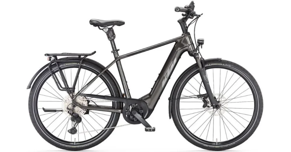 KTM MACINA STYLE XL MACHINE GREY(SILVER+BLACK) 2023 FÉRFI ELEKTROMOS TREKKING KERÉKPÁR Nézd meg most