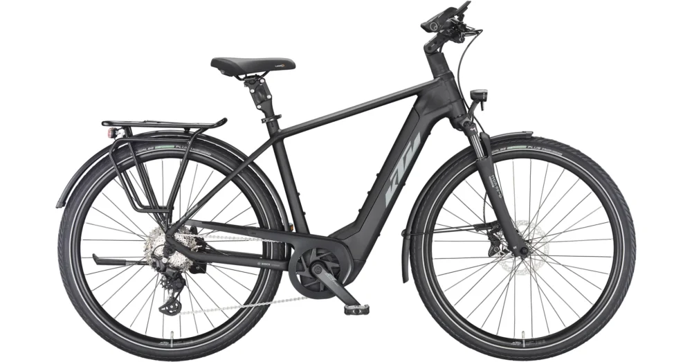Biztonságos fizetés KTM MACINA STYLE 730 BLACK MATT(GREY+ORANGE) 2023 FÉRFI ELEKTROMOS TREKKING KERÉKPÁR