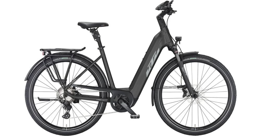 KTM MACINA STYLE 730 BLACK MATT(GREY+ORANGE) EASY ENTRY 2023 UNISEX ELEKTROMOS TREKKING KERÉKPÁR Ajánlat