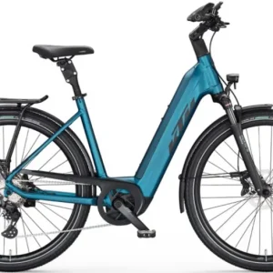 Legjobb ár KTM MACINA STYLE 730 VITAL BLUE MATT(BLACK+SILVER) EASY ENTRY 2023 UNISEXELEKTROMOS TREKKING KERÉKPÁR