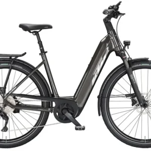 KTM MACINA STYLE 740 MACHINE GREY(SILVER+BLUE) EASY ENTRY 2023 UNISEX ELEKTROMOS TREKKING KERÉKPÁR Utolsó esély