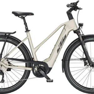 KTM MACINA STYLE 740 CHAMPAGNE MATT(BLACK+ORANGE) TRAPÉZ 2023 NŐI ELEKTROMOS TREKKING KERÉKPÁR Ingyenes szállítás