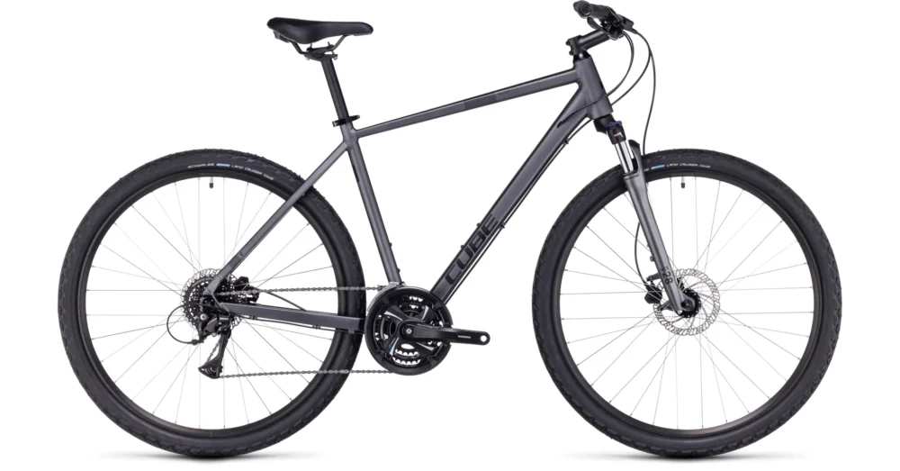 Outlet CUBE NATURE GRAPHITE N BLACK 2023 FÉRFI CROSS KERÉKPÁR