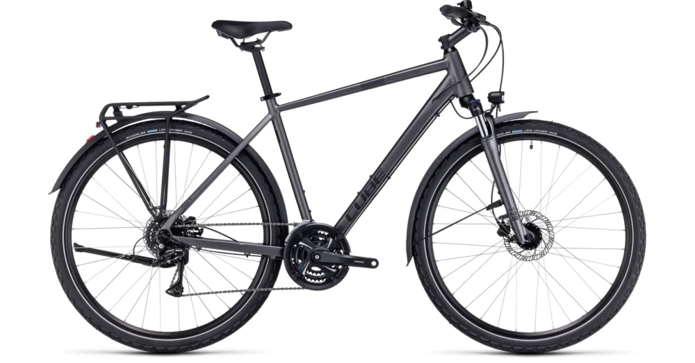 CUBE NATURE ALLROAD GRAPHITE'N'BLACK 2023 FÉRFI CROSS KERÉKPÁR Expressz szállítás