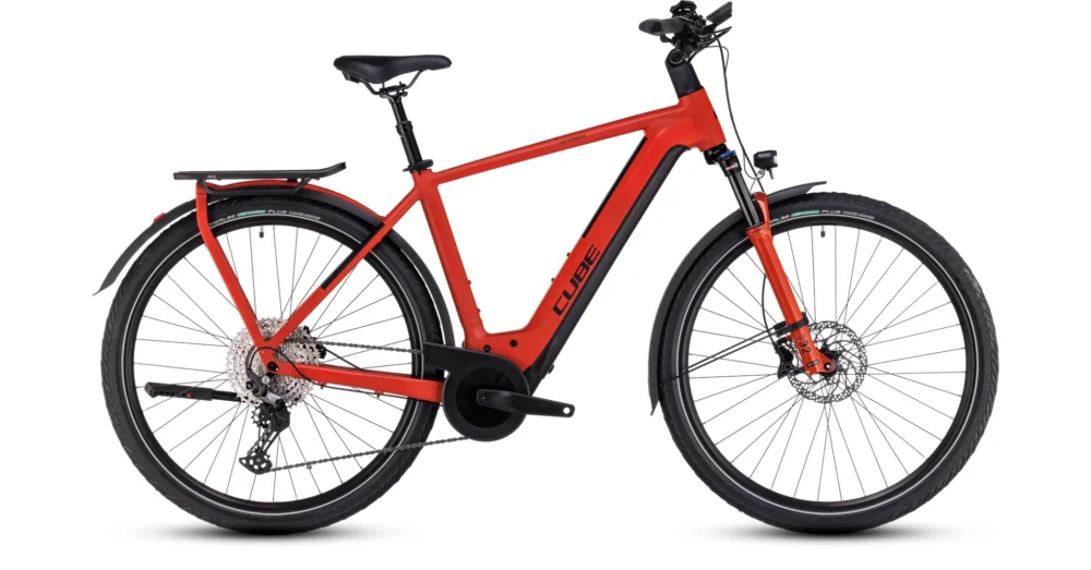 CUBE KATHMANDU HYBRID EXC 750 RED N BLACK 2023 FÉRFI ELEKTROMOS TREKKING KERÉKPÁR Bestseller
