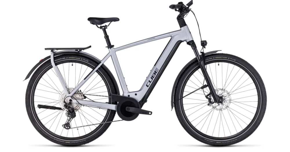 CUBE KATHMANDU HYBRID SLX 750 POLARSILVER N BLACK 2023 FÉRFI ELEKTROMOS TREKKING KERÉKPÁR Expressz kézbesítés