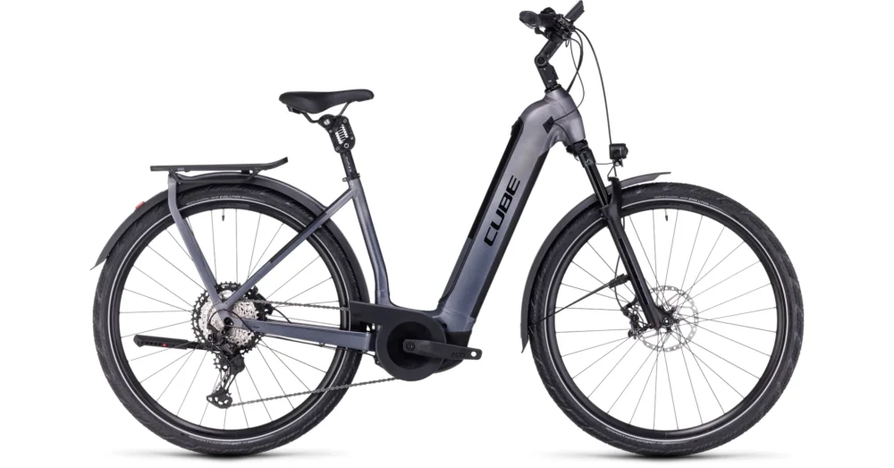 Azonnal elérhető CUBE KATHMANDU HYBRID SLT 750 EASY ENTRY PRIZMSILVER´N´GREY UNISEX ELEKTROMOS TREKKING KERÉKPÁR 2023