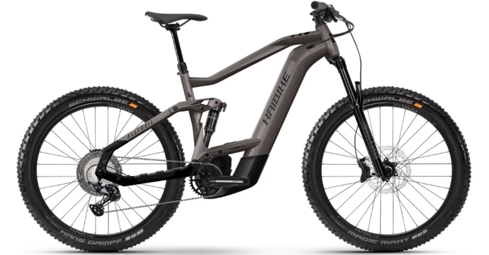 HAIBIKE ALLTRAIL 10 27,5" GREY/BLACK ELEKTROMOS ÖSSZTELESZKÓPOS MTB KERÉKPÁR Kiárusítás