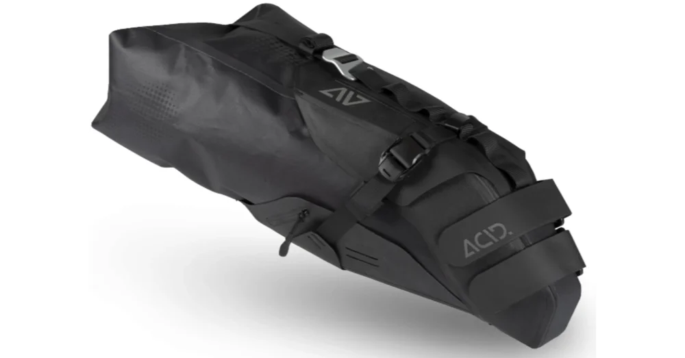 CUBE ACID SADDLE BAG PACK PRO 15 Kerékpáros Bikepacking Nyeregtáska - BLACK Legnépszerűbb