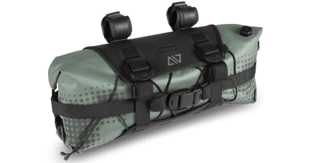Korlátozott ajánlat CUBE ACID HANDLEBAR BAG PACK PRO 9 Kerékpáros Bikepacking Kormánytáska - BLACK'N'GREEN