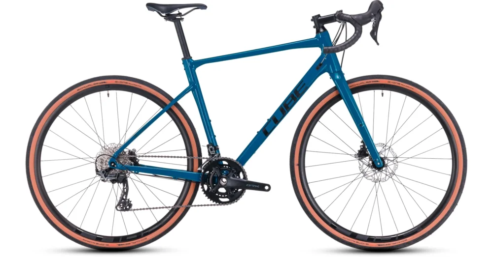 CUBE NUROAD RACE BLUE N BLACK 2023 FÉRFI GRAVEL KERÉKPÁR Szuper akció