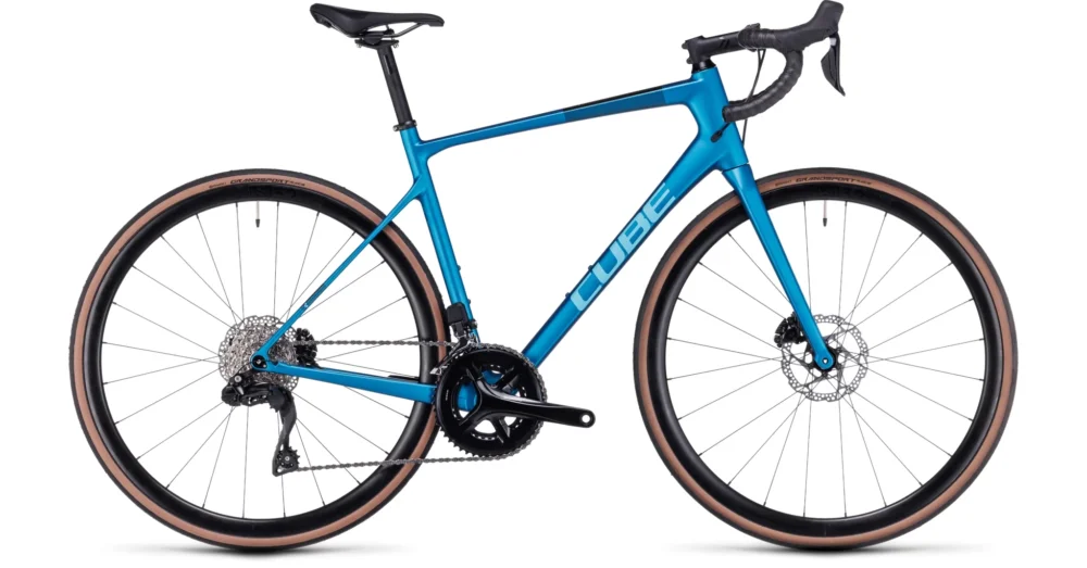 Bestseller CUBE ATTAIN GTC SLX FROZENTEAL´N´BLACK 2023 FÉRFI ORSZÁGÚTI KERÉKPÁR